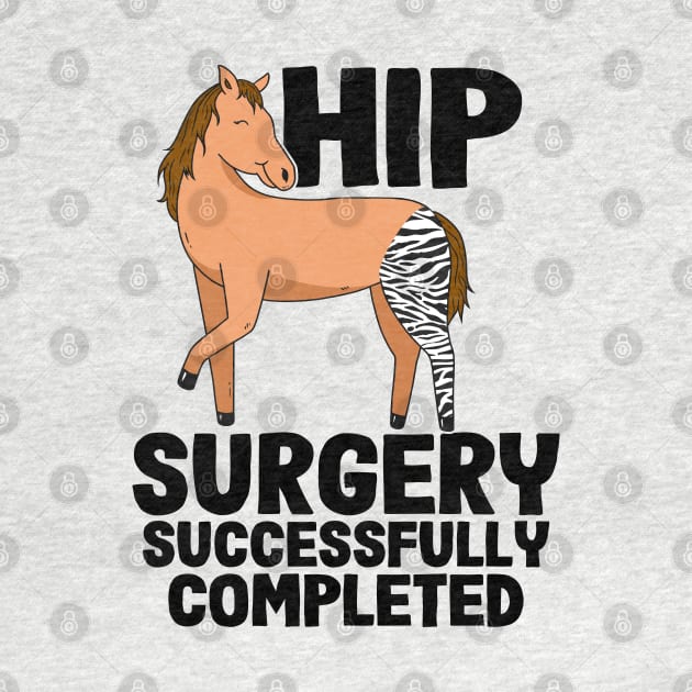 Hip Surgery Successfully Completed Horse Zebra Leg by Kuehni